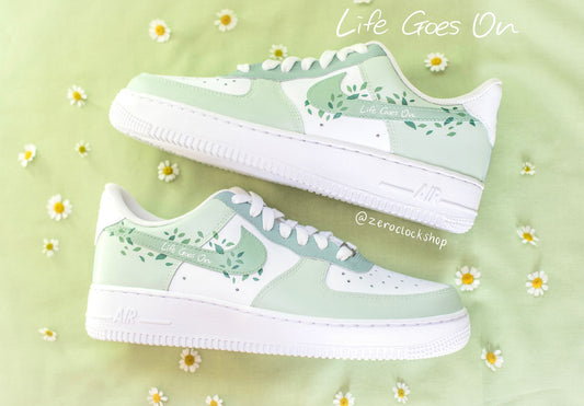 Life Goes On Custom Sneakers